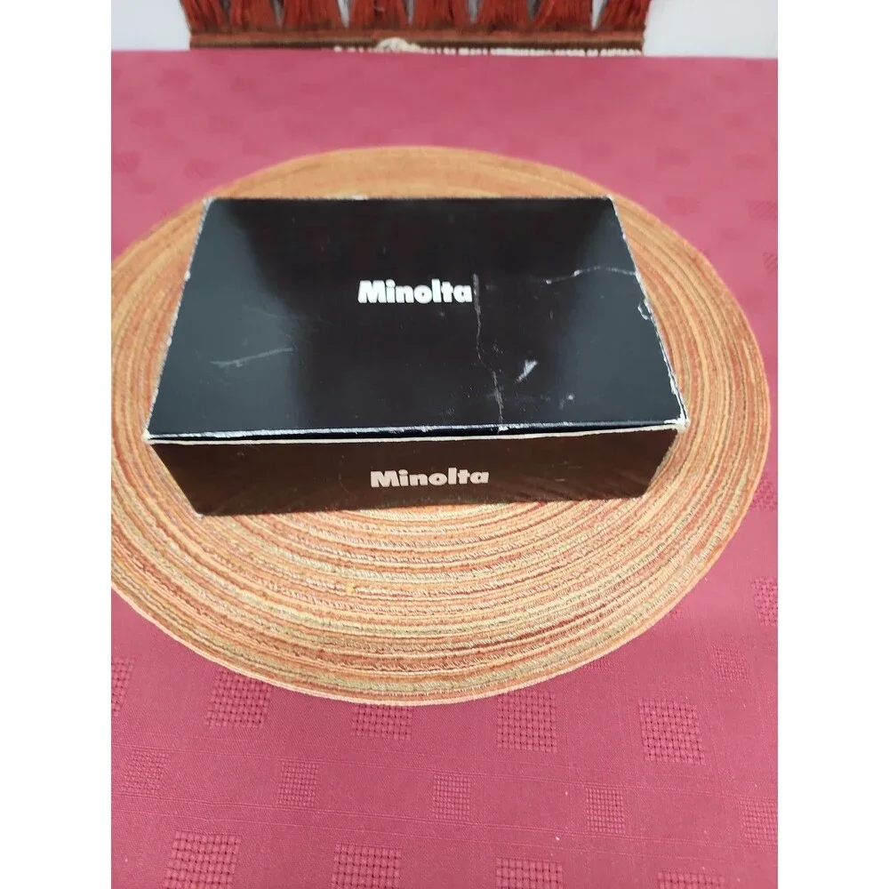 Vintage Minolta FM-Wireless Microphone Kit For Sound Movie Cameras Untested